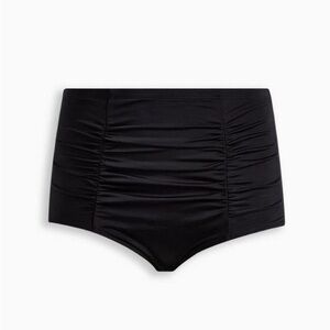 Torrid High-Waisted Black Swim Bottoms - 18/20 (Torrid Size 2)